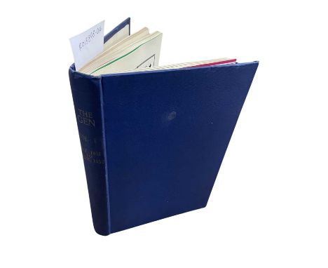 MAGIC INTEREST: THE GEN, VOLUME 7, MAY 1951 - APRIL 1952. Blue cloth boards with gilt title to spine.Inscribed to FFEP by Har