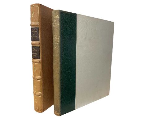JOHN MASEFIELD AND EDWARD SEAGO: TRIBUTE TO BALLET, London, Collins, 1938, First edition. Limited edition, number 82/100 (onl