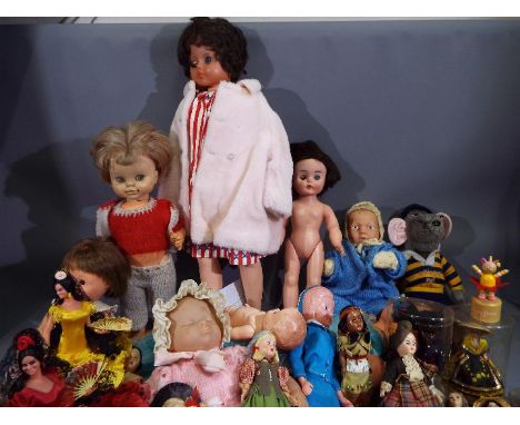 The Singing Doll Co - Mattel - A collection of 26 x vintage dolls in various sizes from 4 inches to the 27 inch Singing Doll 