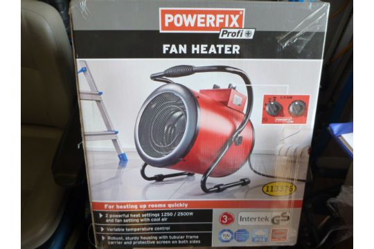 Powerfix Profi Fan Heater 1250 Powerfix Profi Fan Heater 1250