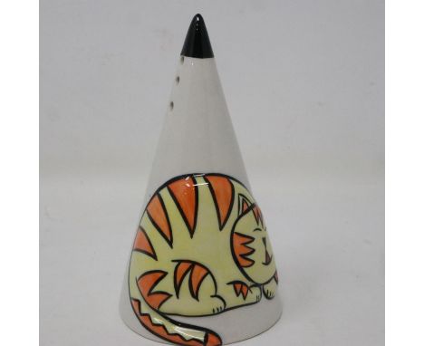 Lorna &amp; Lionel Bailey marmalade conical castor, no chips or cracks, H: 13 cm. UK P&amp;P Group 1 (£16+VAT for the first l