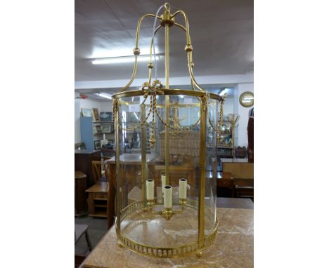 A Neo-classical style ormolu lantern