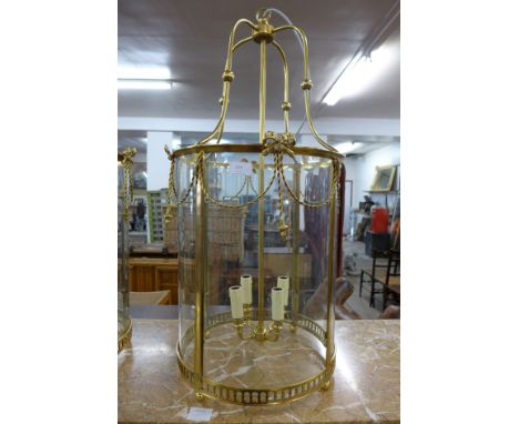 A Neo-classical style ormolu lantern