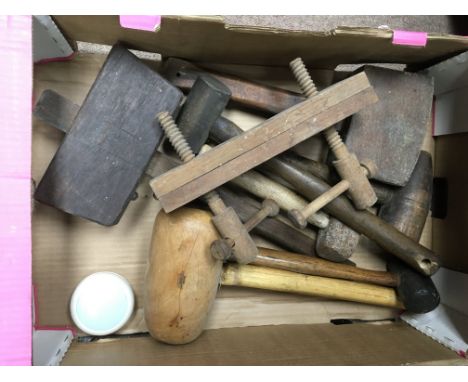 A collection of 12 boxes of various tools.