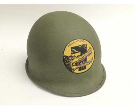 Vietnam War Style A.R.V.N Helmet. No liner