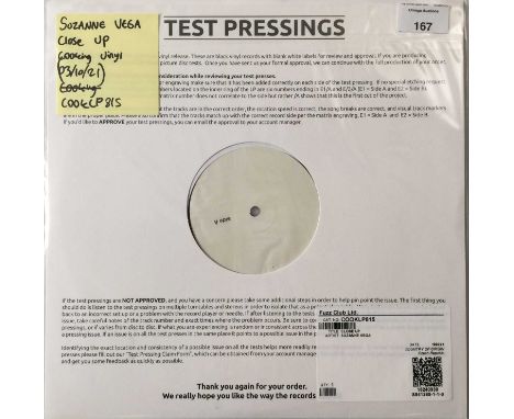 SUZANNE VEGA - CLOSE-UP EXTRAS LP (2022 - COOKING VINYL COOKLP815). The 2022 (available for the first time on vinyl) white la