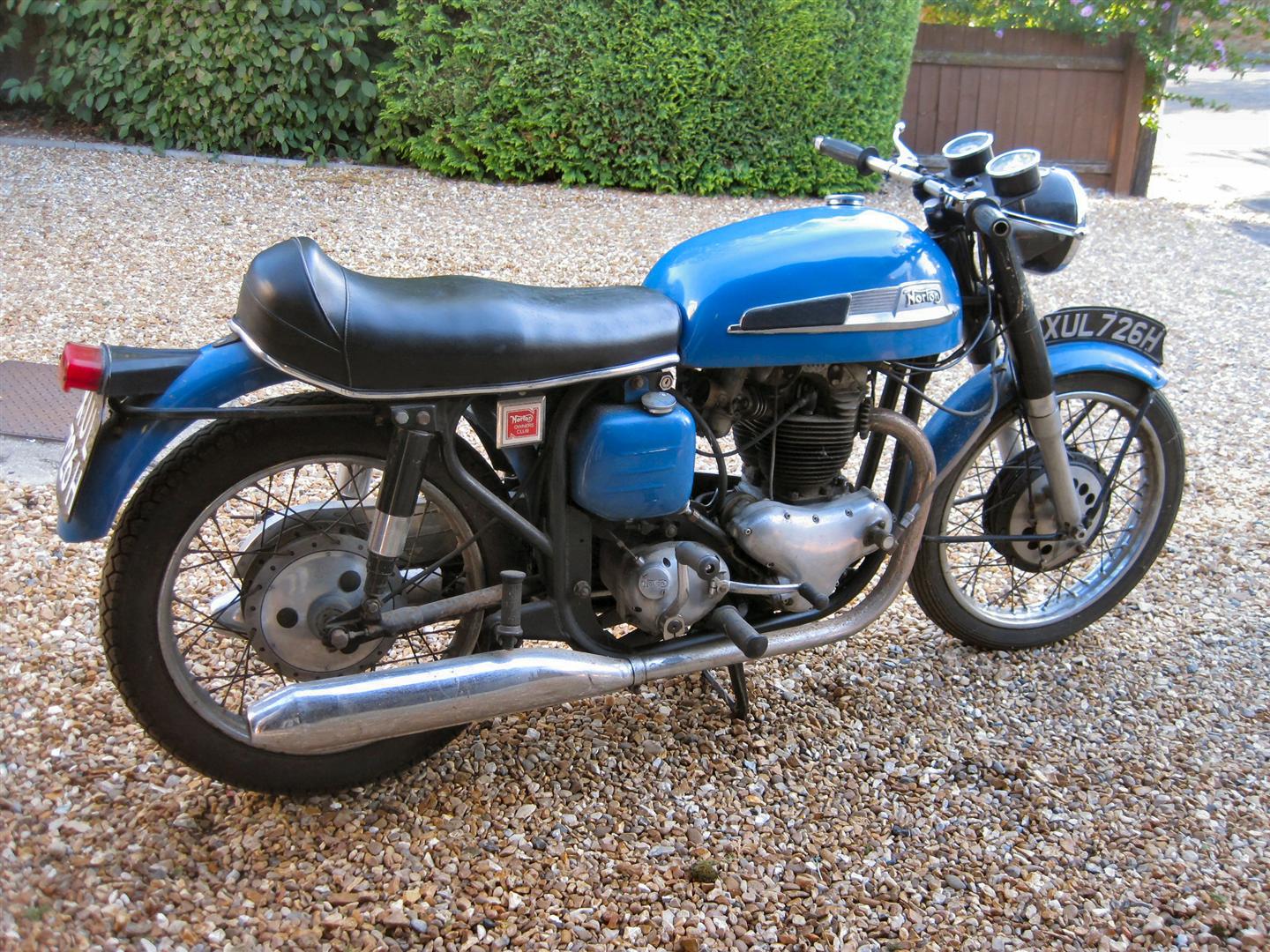 1969 650cc Norton Mercury Reg. No. XUL 726H Frame No. 18/129302 Engine ...