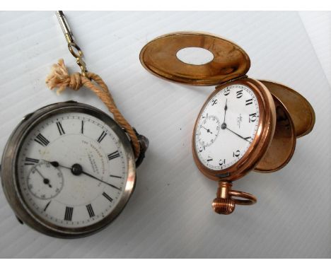 A Victorian silver key-wind pocket watch, 'The Express English Lever' by J. G. Graves, Sheffield with Roman numerals, subsidi