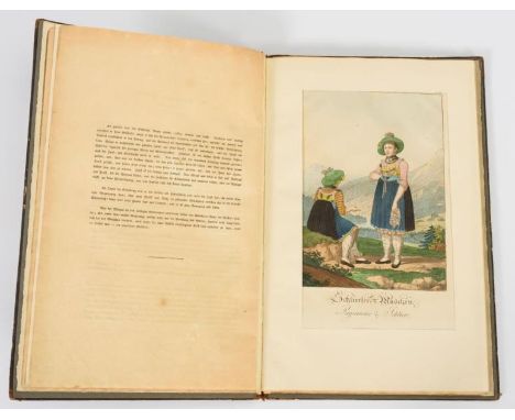                     RHEINWALD,             Johann Ludwig Christian    "Baierische Volkstrachten"    (Ludwig Neureuther).     