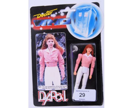 An original vintage Doctor Who carded action figure by Dapol. The figure being mint, unopened on original card back. By Dapol