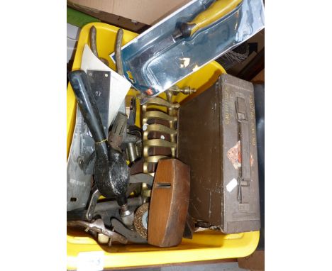 Crate of tools etc