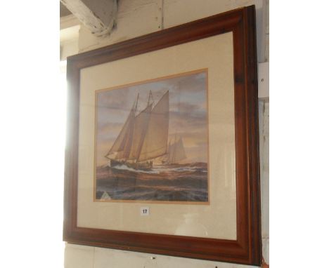 A Marine colour print