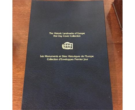 First day covers - Historic landmarks of Europe