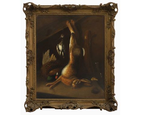 Attributed to William Buelow Gould (1801-1853) A game larderoil on canvas76 x 63cmCondition ReportOverall: 94 x 82cmRelined. 