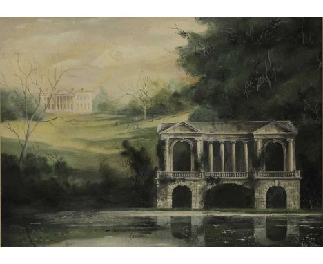 ▲ Felix Kelly (1914-1994) Prior Park, Bathsigned 'Felix Kelly' l.r., oil on board29 x 39cmProvenance: With The Lefevre Galler