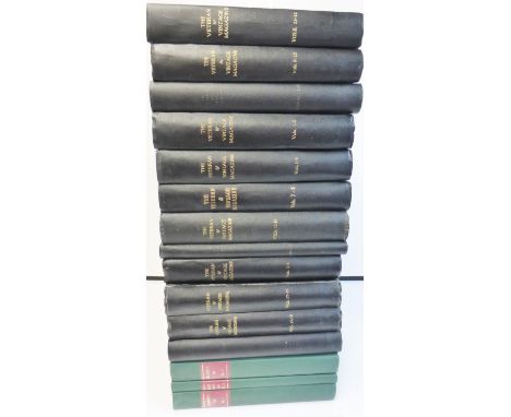 Veteran &amp; Vintage Magazine. Volume 1 to volume 20. August 1956 to August 1976. A complete run to 1976 (the magazine close