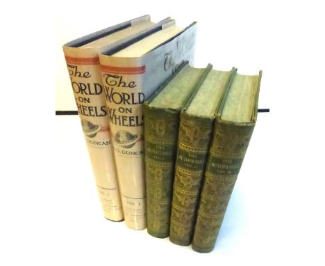 The World on Wheels by H. O. Duncan, originally published by the Author in Paris as a single volume, then later, as with this