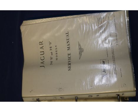 A Jaguar 3.4 'S'&nbsp; and 3.8 'S' models service manual (Part 1 and 2)