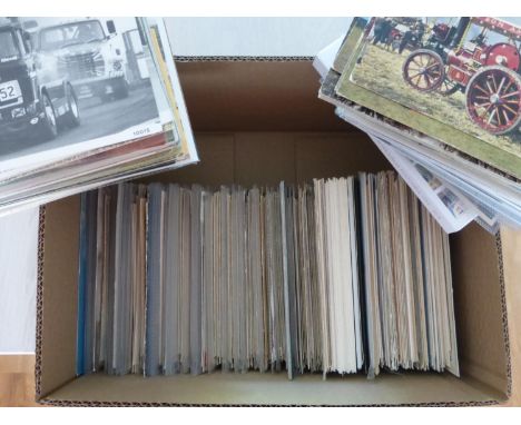 Topographical and Motoring Postcards. The motoring section includes images of racing, classic, vintage, and veteran cars and 