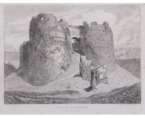 John Sell Cotman (British,1782-1842), 'Castle of Arques, Principal Entrance', etching from 'Architectural Antiquities of Norm