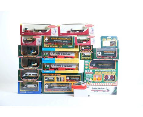  Assorted 18 x Assorted Eddie Stobart Models | Scale:  | Model Code:  | Certificate: N/A | Lot Condition: N/A | Mirrors: N/A