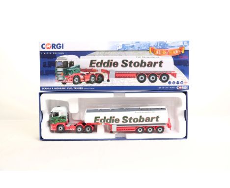  Corgi Scania R Highline Fuel Tanker - Eddie Stobart | Scale: 1:50 | Model Code: CC13775 | Certificate: No | Lot Condition: G