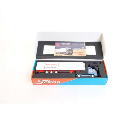  Tekno Delaney Internations Scania 450 Fridge Trailer - Irish | Scale: 1:50 | Model Code: 60710 | Certificate: Yes | Lot Cond