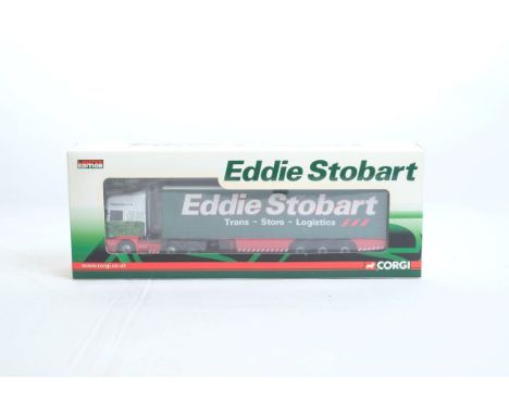  Corgi Scania R Curtainside Trailer - Eddie Stobart | Scale: 1:76 | Model Code: CP18110 | Certificate: Yes | Lot Condition: G