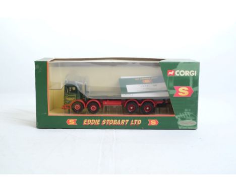  Corgi AEC 8 Wheel Platform Lorry - Eddie Stobart | Scale: 1:50 | Model Code: 20903 | Certificate: Yes | Lot Condition: Good 
