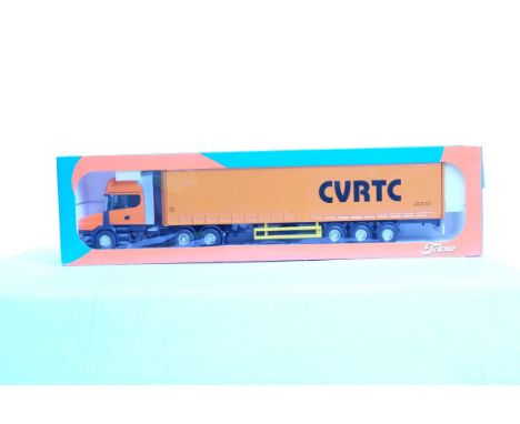  Tekno Scania 164 T-Cab Curtainside Trailer - CVRTC | Scale: 1:50 | Model Code:  | Certificate: No | Lot Condition: Good | Mi