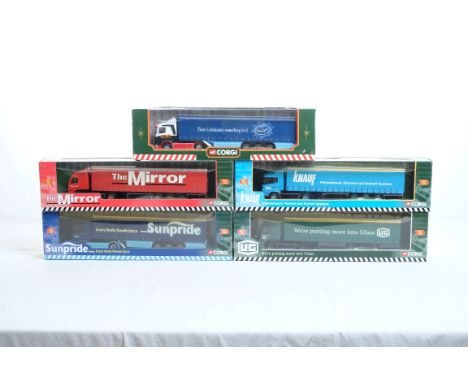  Mixed Assorted Corgi Truck Models x 5 | Scale: Mixed | Model Code: Mixed | Certificate: N/A | Lot Condition: N/A | Mirrors: 