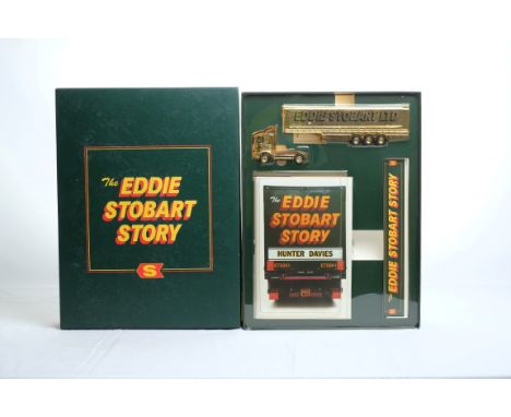  Corgi Gold Plated Model, Bookmark & Story Book - Eddie Stobart | Scale: 1:64 | Model Code: CC86610 | Certificate: Yes | Lot 