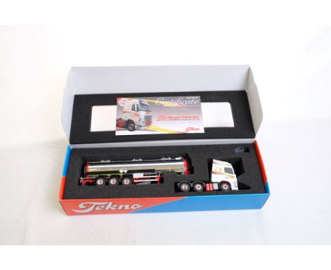  Tekno Volvo Globetrotter Tanker Trailer - Ballycotton - Irish | Scale: 1:50 | Model Code: 67248 | Certificate: Yes | Lot Con
