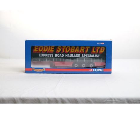  Corgi Curtainside Trailer - Eddie Stobart | Scale: 1:50 | Model Code: CC19904 | Certificate: N/A | Lot Condition: Good | Mir