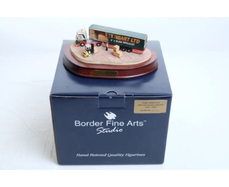   Border Fine Arts - Eddie Stobart Unloading Scene | Scale:  | Model Code:  | Certificate: Yes | Lot Condition: Good | Mirror