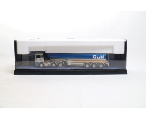  Corgi ERF EC11 Tanker Trailer - Gulf - In Display Case | Scale: 1:50 | Model Code: 75101 | Certificate: No | Lot Condition: 