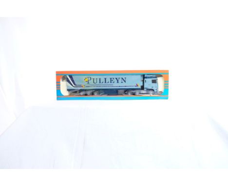  Tekno DAF XF 95 Fridge Trailer - Pulleyn | Scale: 1:50 | Model Code:  | Certificate: No | Lot Condition: Good | Mirrors: Yes