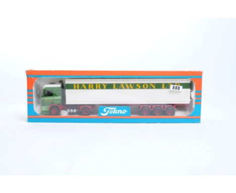  Tekno Seddon Atkinson Strato 385 & Box Trailer - Harry Lawson | Scale: 1:50 | Model Code:  | Certificate: No | Lot Condition