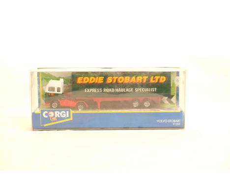  Corgi Volvo Box Trailer - Eddie Stobart | Scale: 1:76 | Model Code: 91350 | Certificate: No | Lot Condition: Good | Mirrors: