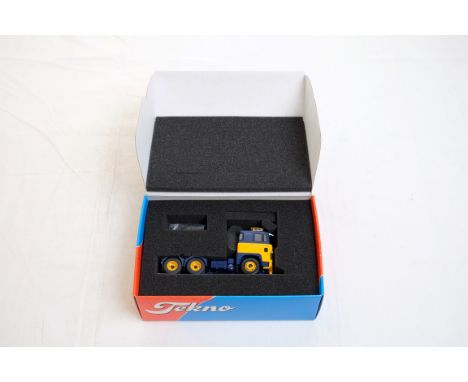  Tekno Scania 141 6x2 Tractor Unit - Tekno Basics | Scale: 1:50 | Model Code: 68363 | Certificate: N/A | Lot Condition: Good 