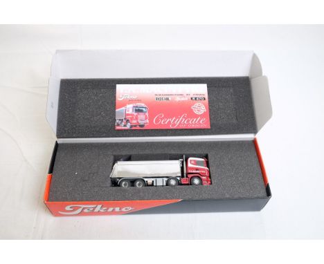  Tekno Scania Ridged Tipper - T.A. Macintyre | Scale: 1:50 | Model Code: 62849 | Certificate: Yes | Lot Condition: Good | Mir