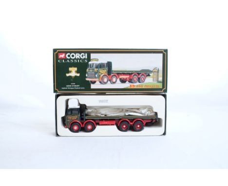  Corgi Layland Octopus Flatbed Lorry - Eddie Stobart | Scale: 1:50 | Model Code: 24402 | Certificate: Yes | Lot Condition: Go