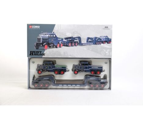  Corgi 2 Scammell Constructors & 24 Wheel Low Loader Set - Pickfords | Scale: 1:50 | Model Code: 17701 | Certificate: Yes | L