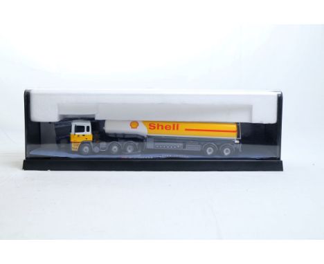  Corgi ERF EC11 Tanker Trailer - Shell - In Display Case | Scale: 1:50 | Model Code: 75102 | Certificate: No | Lot Condition: