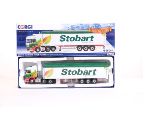  Corgi Scania R Moving Floor Trailer - Eddie Stobart Biomass | Scale: 1:50 | Model Code: CC13768 | Certificate: No | Lot Cond