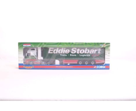  Corgi Volvo FH Curtainside Trailer - Eddie Stobart | Scale: 1:50 | Model Code: CC14002 | Certificate: Yes | Lot Condition: G