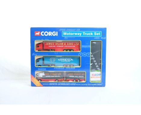  Corgi Motorway Truck Set | Scale:  | Model Code: 60019 | Certificate: N/A | Lot Condition: Good | Mirrors: N/A