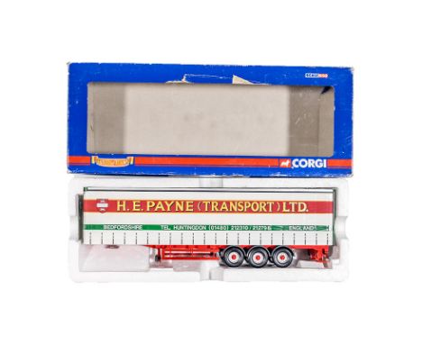  Corgi Curtainside Trailer - H.E. Payne | Scale: 1:50 | Model Code: CC19903 | Certificate: N/A | Lot Condition: Good | Mirror