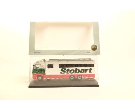  Oxford Diecast Scania Highline Horsebox - Eddie Stobart | Scale: 1:76 | Model Code: 76SHL02HB | Certificate: No | Lot Condit