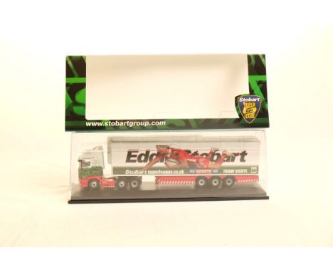  Oxford Diecast Scania Fridge Trailer - Eddie Stobart - Salford City Reds | Scale: 1:76 | Model Code: SHL08FR | Certificate: 